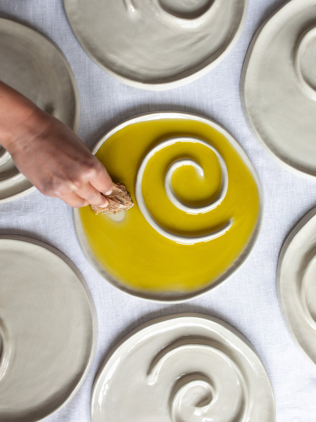 Large Spiral Plate