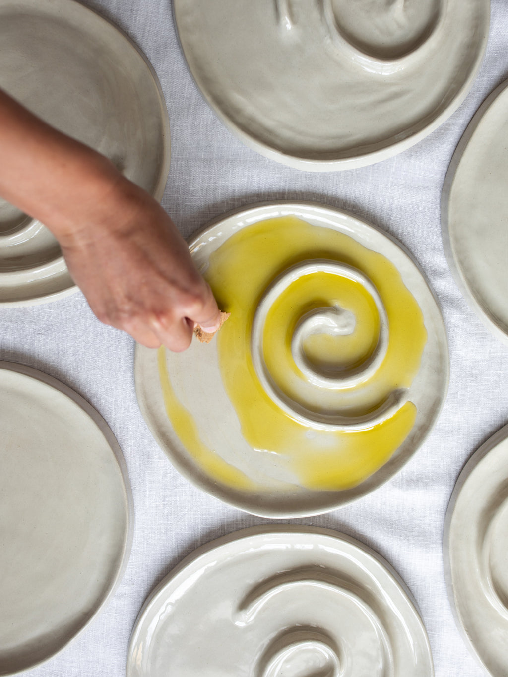Large Spiral Plate