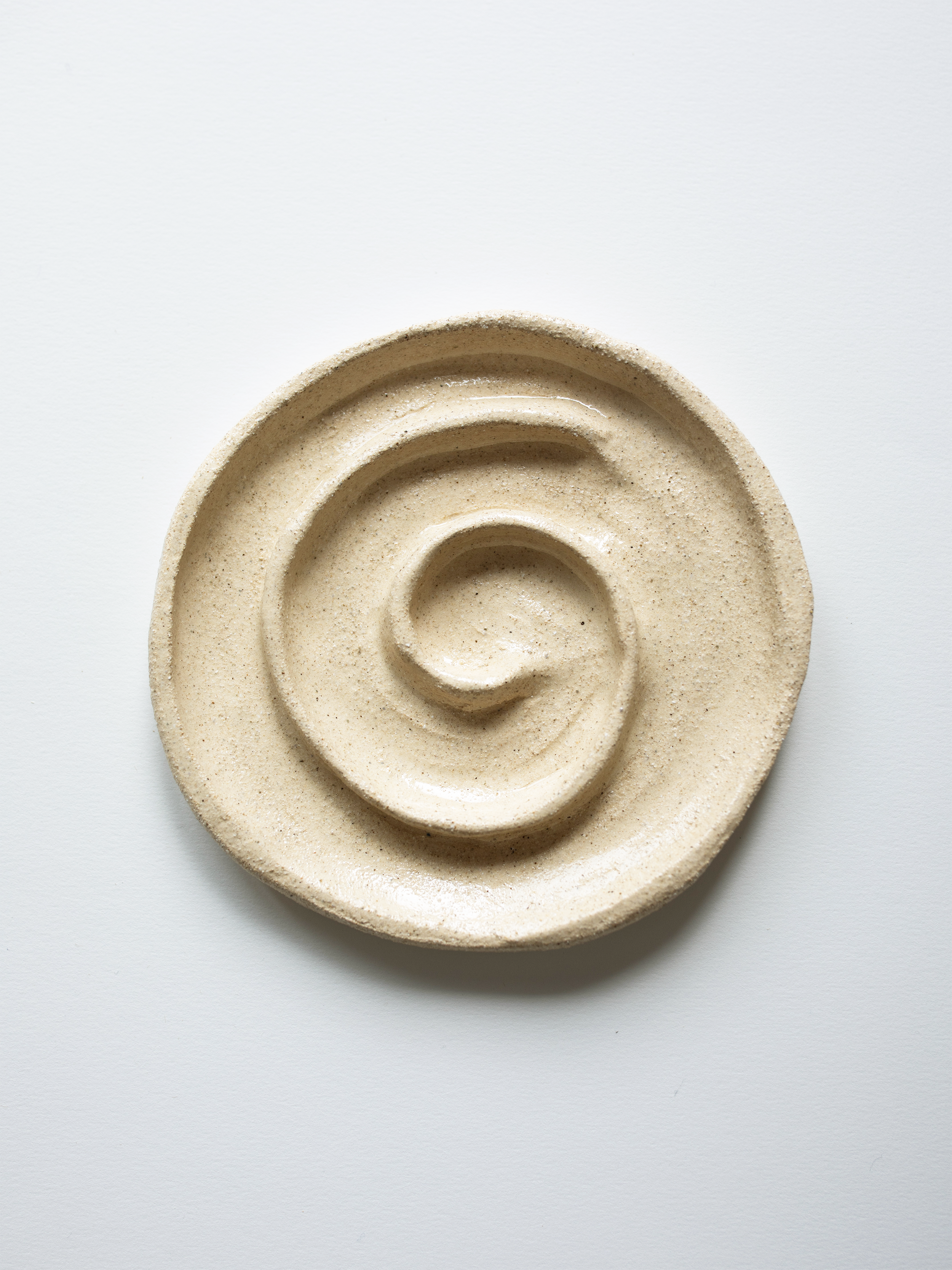 Textured Small Spiral Plate