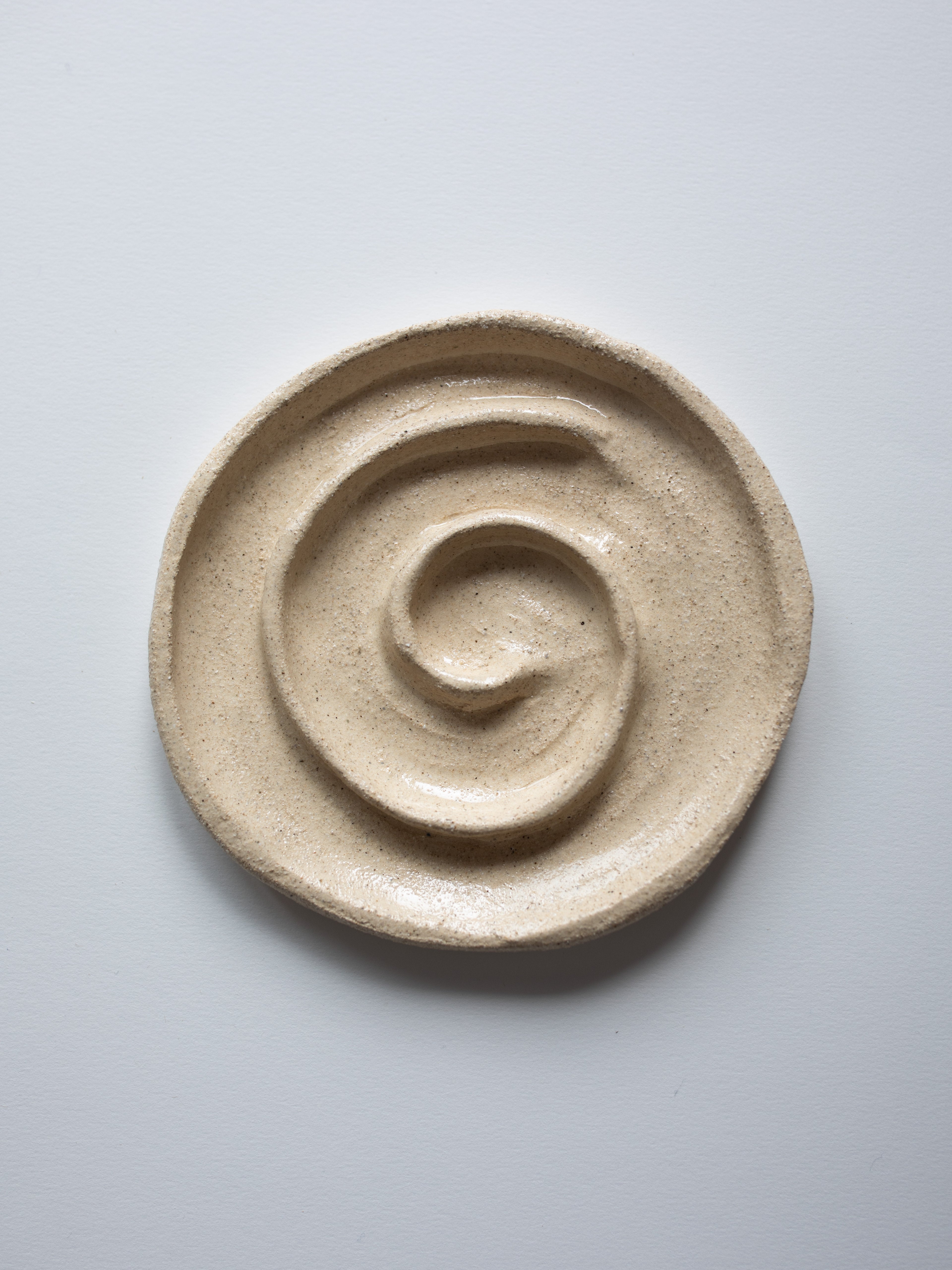 Textured Small Spiral Plate