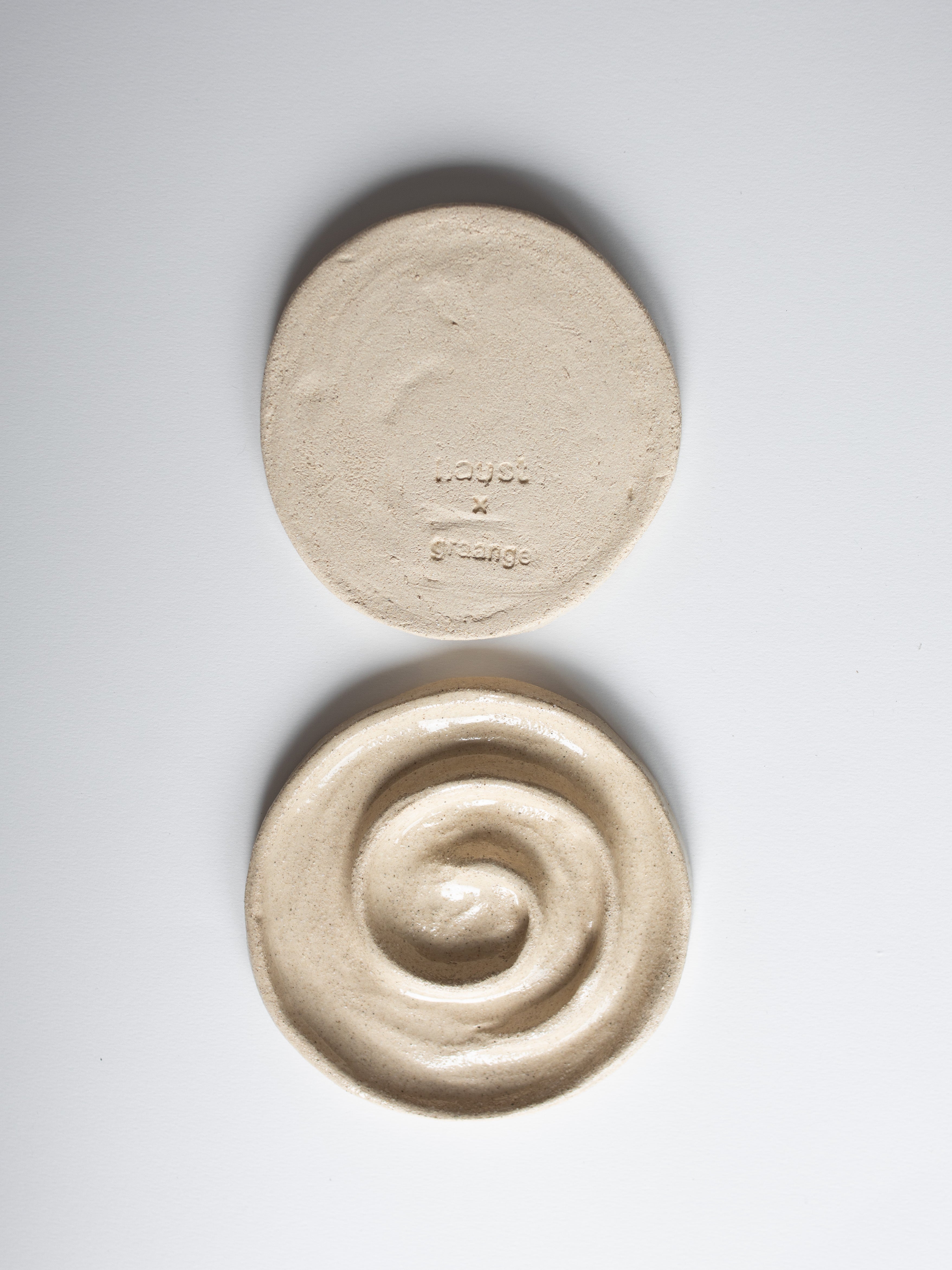 Textured Small Spiral Plate