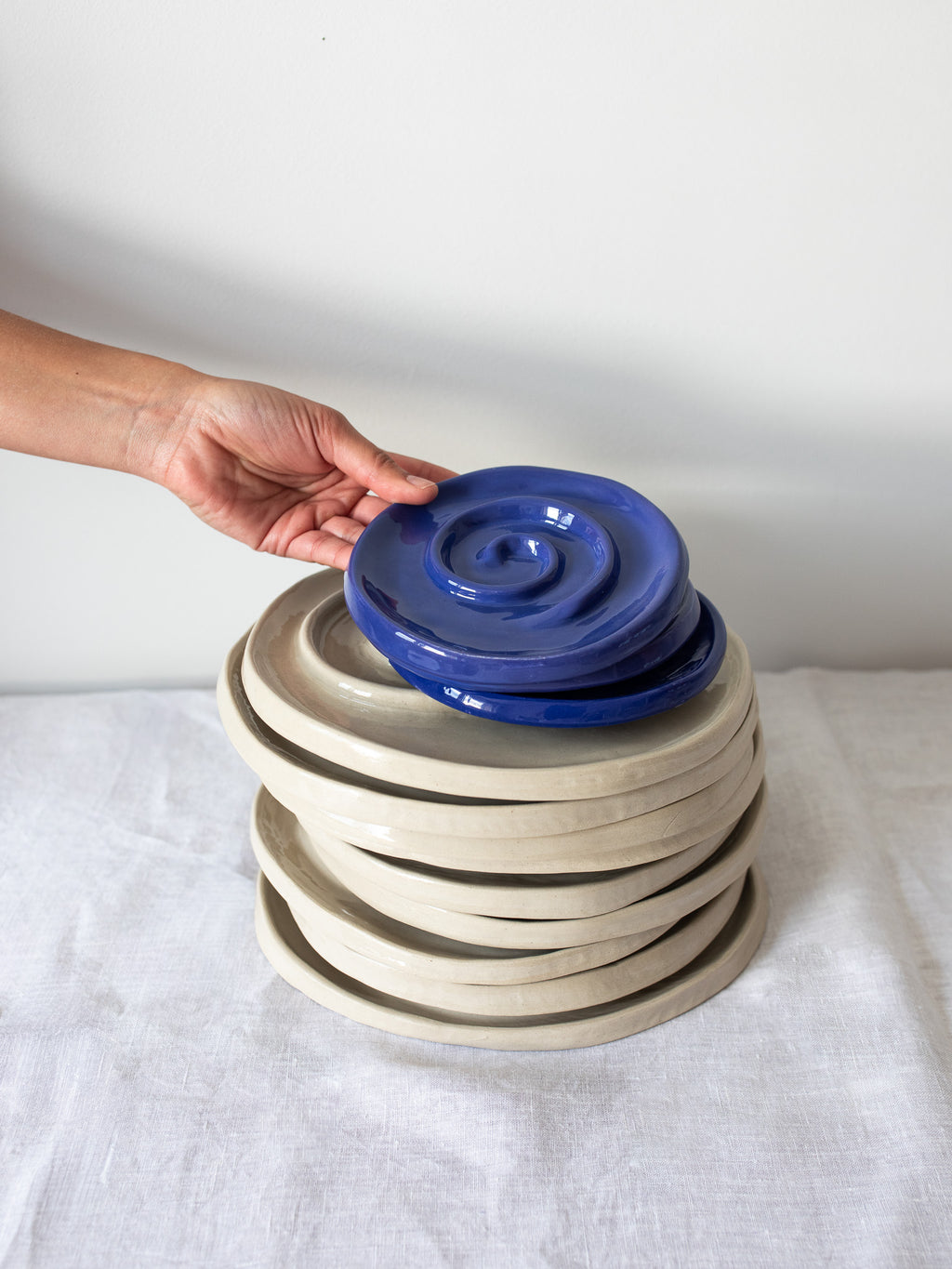 Small Spiral Plate