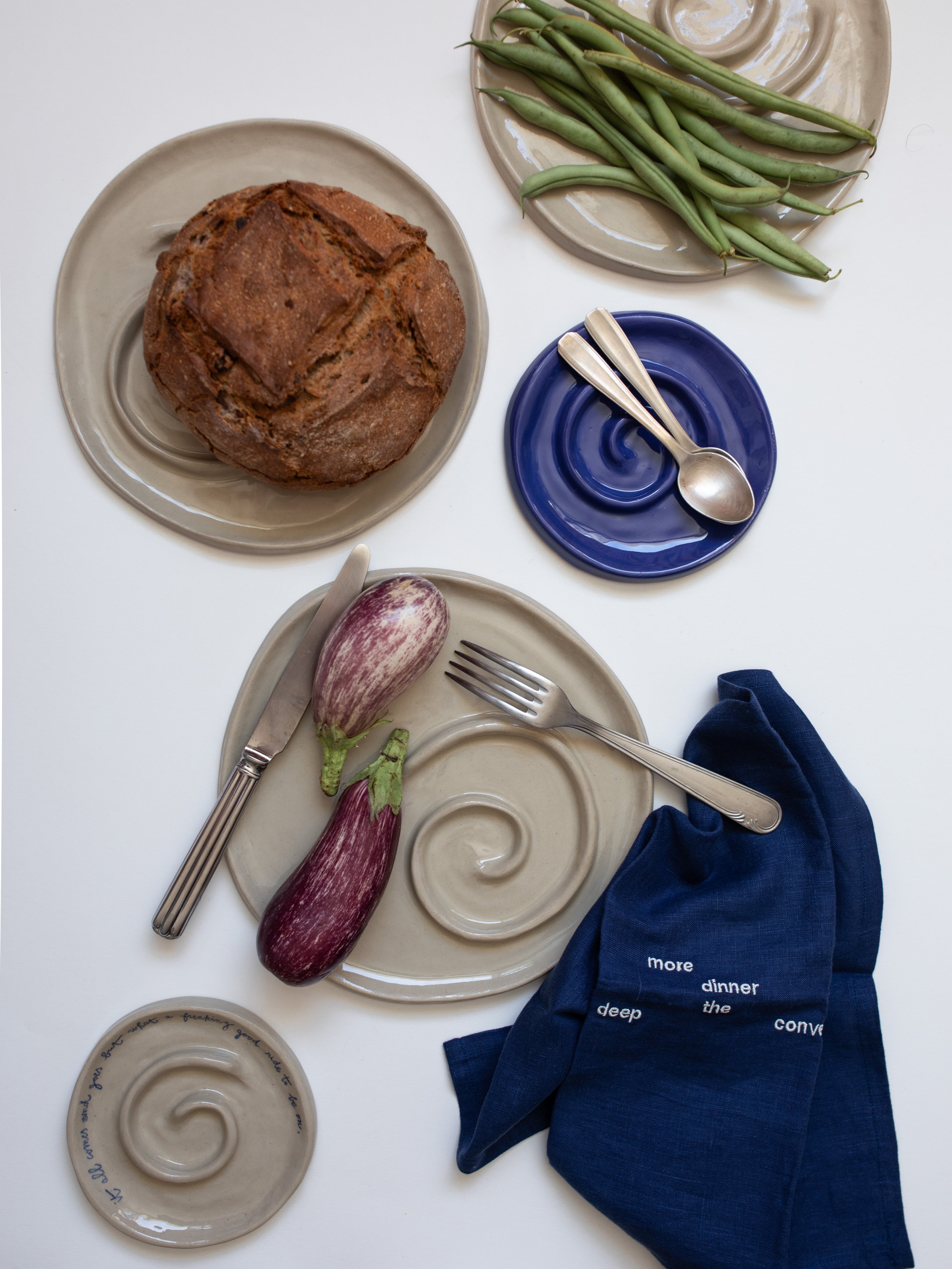 Small Spiral Plate