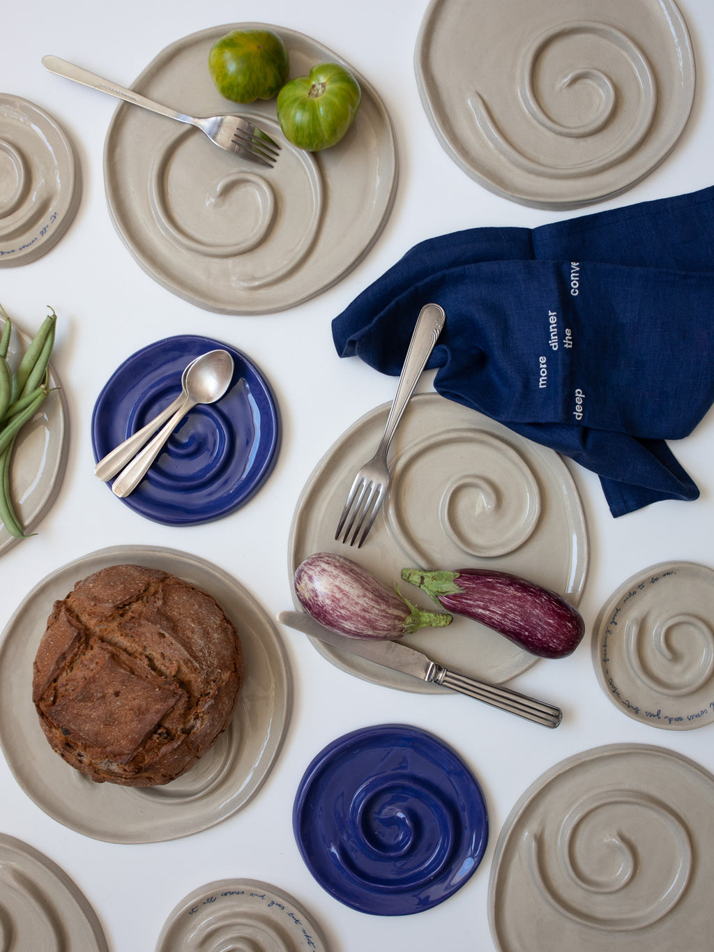 Large Spiral Plate