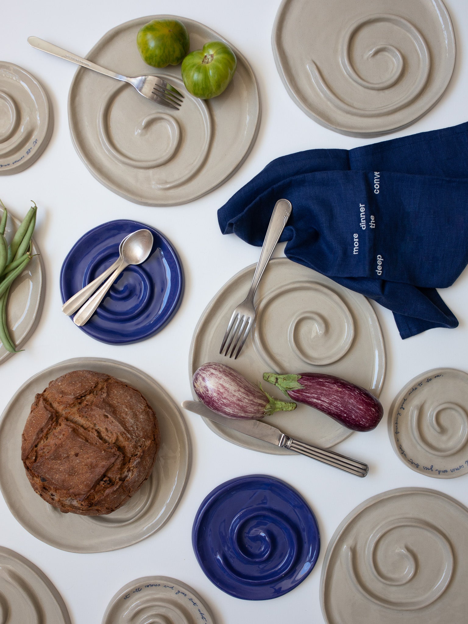 Large Spiral Plate